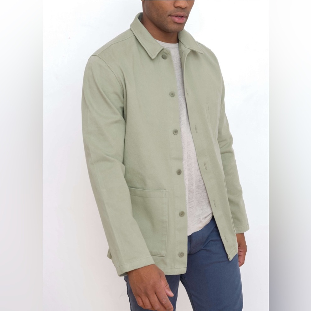 Canvas Kite Jacket in Moss EUC